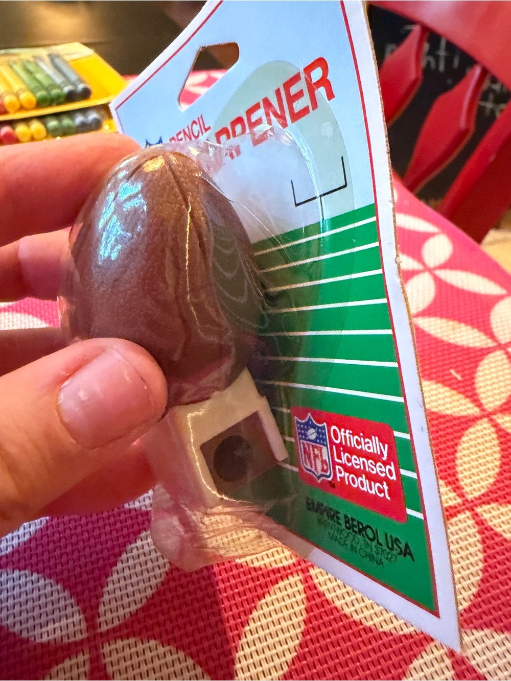 Vintage NFL Pencil Sharpener football. Collectible - Picture 4 of 4